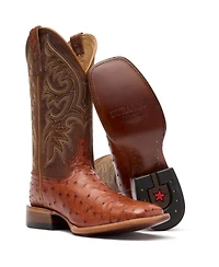 Durango Men's Premium Exotics Full-Quill Ostrich Western Boot
