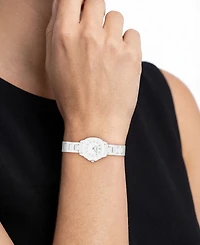 Coach Women's Kitt White Ceramic Bracelet Watch, 21mm