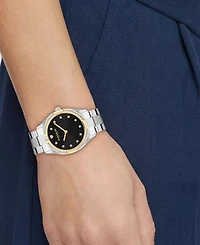 Coach Women's Brooks Silver Tone Stainless Steel Bracelet Watch, 34mm