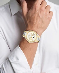 Coach Men's Jackson Two Tone Stainless Steel Bracelet Watch, 41.5mm