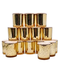 Gnuadz 15pcs Candle Jars With Wood Lids Empty Sample Container Thick Glass Matte 10oz