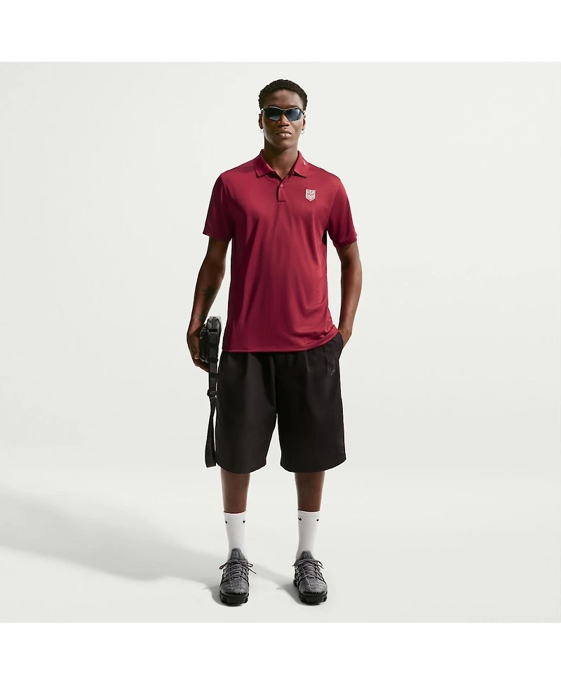 Nike Men's Royal Usmnt Dri-fit Victory Polo Shirt