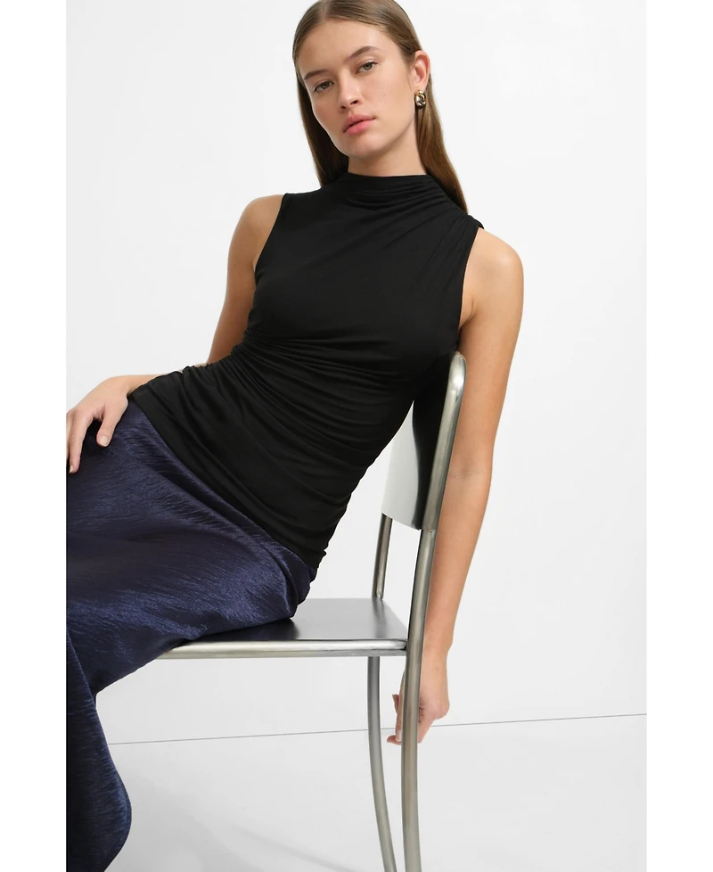 Marcella Women's funnel neckline Amila Top