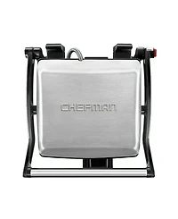 Chefman 4-Slice 3-in-1 Panini Press Grill