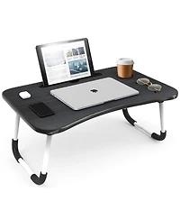 Gnuadz 17" Laptop Bed Tray Adjustable Stand Portable Lap Desk Foldable Reading Table