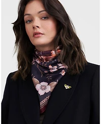 Fable England Poppy Anemone Enamel Brooch