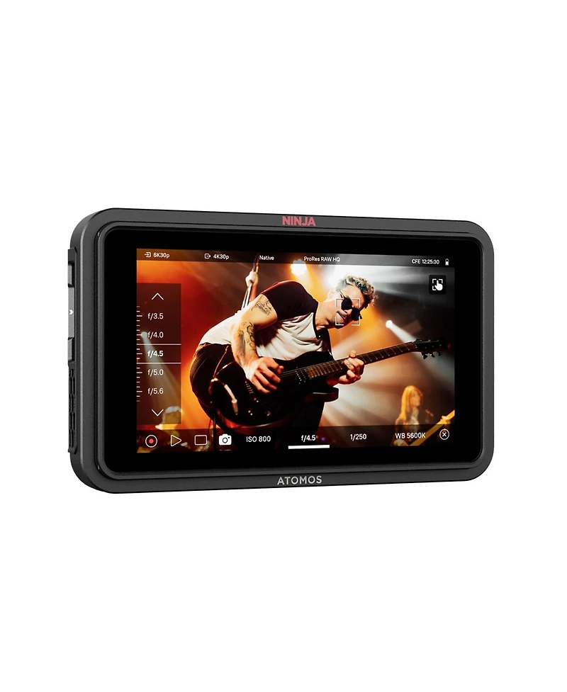 Atomos Ninja Raw 5.2" Full Hd Touchscreen Hdr On-Camera Monitor/Recorder, Supports 6K Hdmi