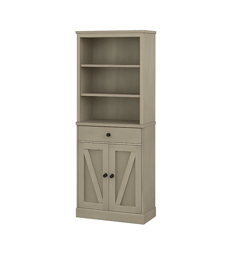 gaomon Farmhouse Tall Bathroom Storage Cabinet with Adjustable Shelves