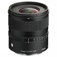 Sigma 15mm f/1.4 Dc Contemporary Lens for Canon Rf