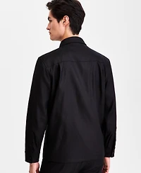 Alfani Men's Long-Sleeve Tech Shirt Jacket, Macy's Exclusive