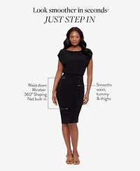 Body by Miraclesuit Women's Boat Neck Midi Dress