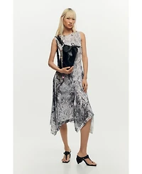 Desigual Women's Draped A-line dress