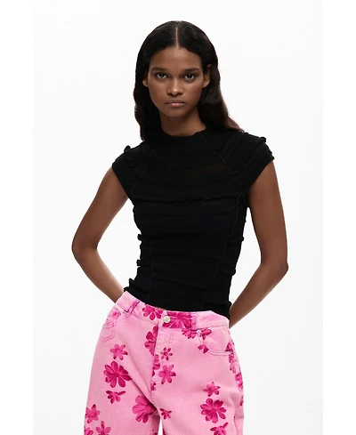 Desigual Women's Basic short-sleeved t-shirt