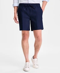 Alfani Men's Linen-Blend Pull On Shorts, Macy's Exclusive