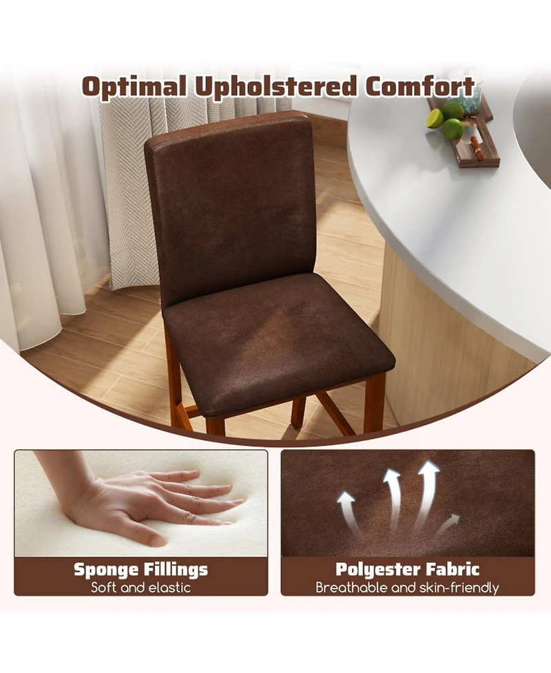 Gouun 26 in Counter Height Bar Stools Set of 2