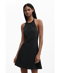 Desigual Women's Mini halter dress