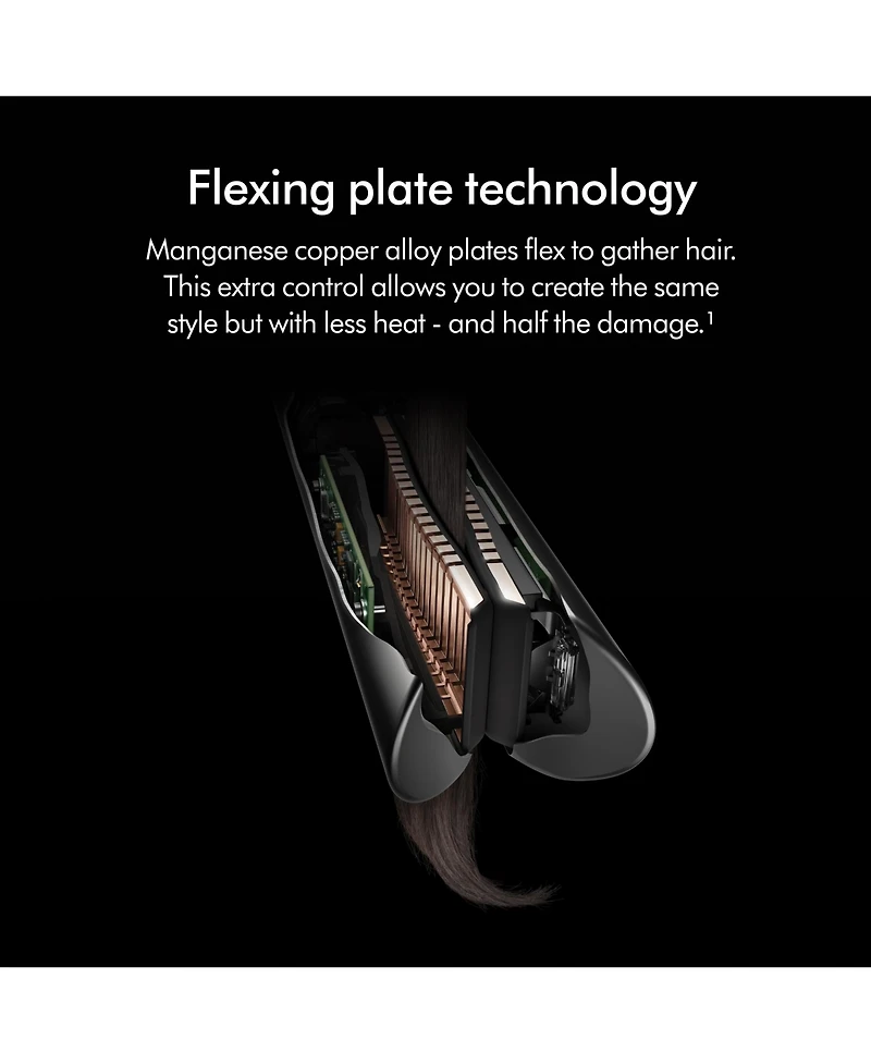 Dyson Corrale straightener Professional | Black/Purple