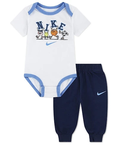 Nike Baby Boys' Multisport Bodysuit and Pants, 2-Piece Set