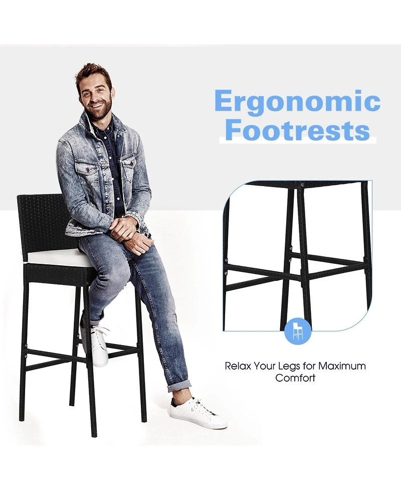 sumyeg 5-Piece Patio Acacia Wood Dining Set with Table and Chairs