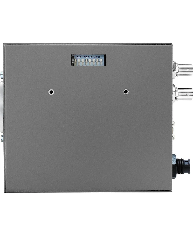 Aja 12G-ama 12G-sdi 4-Channel Analog Balanced Audio Embedder/Disembedder Mini-Converter with Fiber Options