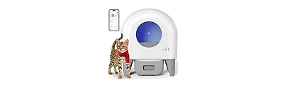 Cumrige Modern Smart Self Cleaning Cat Litter Box
