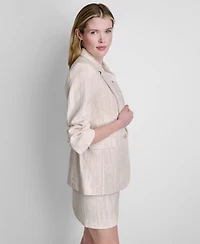 Dkny Women's Long-Sleeve Notch Collar Blazer