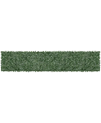 Sugift Ivy Privacy Fence, 39 x 198 Wall, Faux Hedges for Garden Use