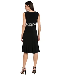 R & M Richards Petite 3/4-Length Sleeve Jacket and Scoop Neck Dress, 2-Piece Set