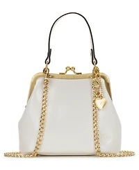 Patricia Nash Laureana Mini Leather Frame Crossbody Bag