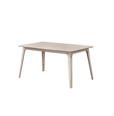 New Classic Furniture Oscar 60 in. Rectangle Wood Dining Table