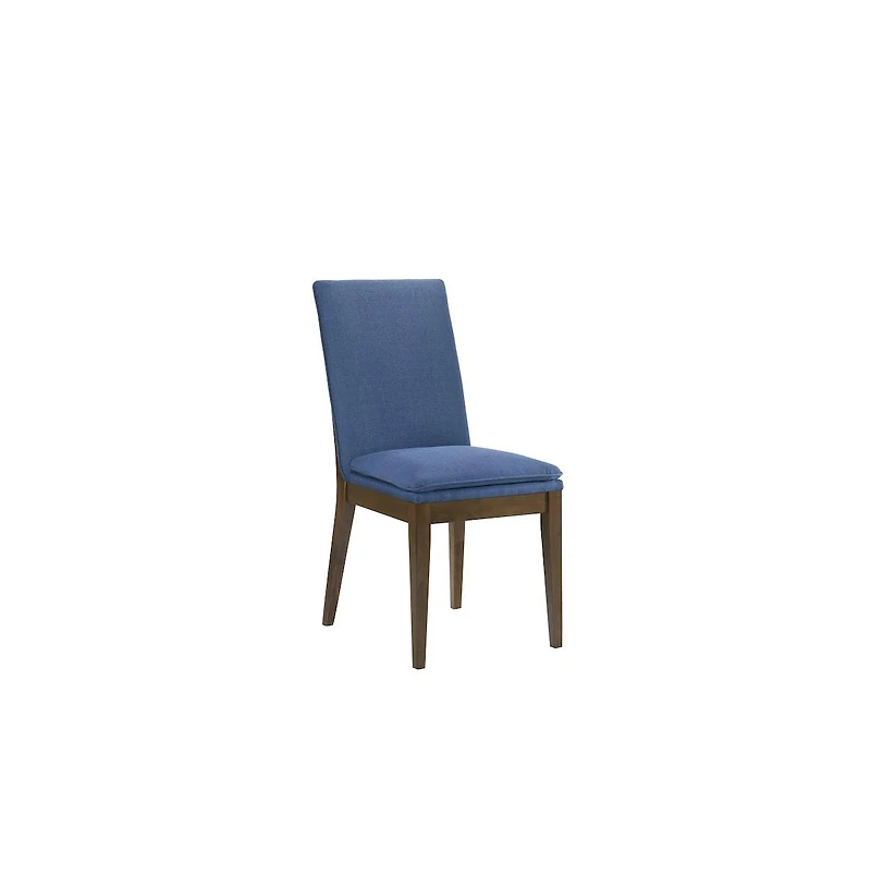 New Classic Furniture Maggie Dining Chair W/ Cushion-Walnut Set of 2