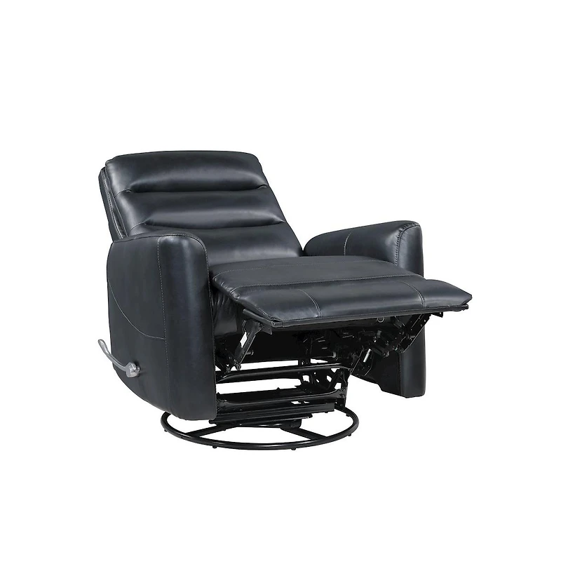New Classic Furniture Takami Faux Leather Swivel Recliner