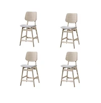 New Classic Furniture Oscar Wood Counter Chair (Set of 4)