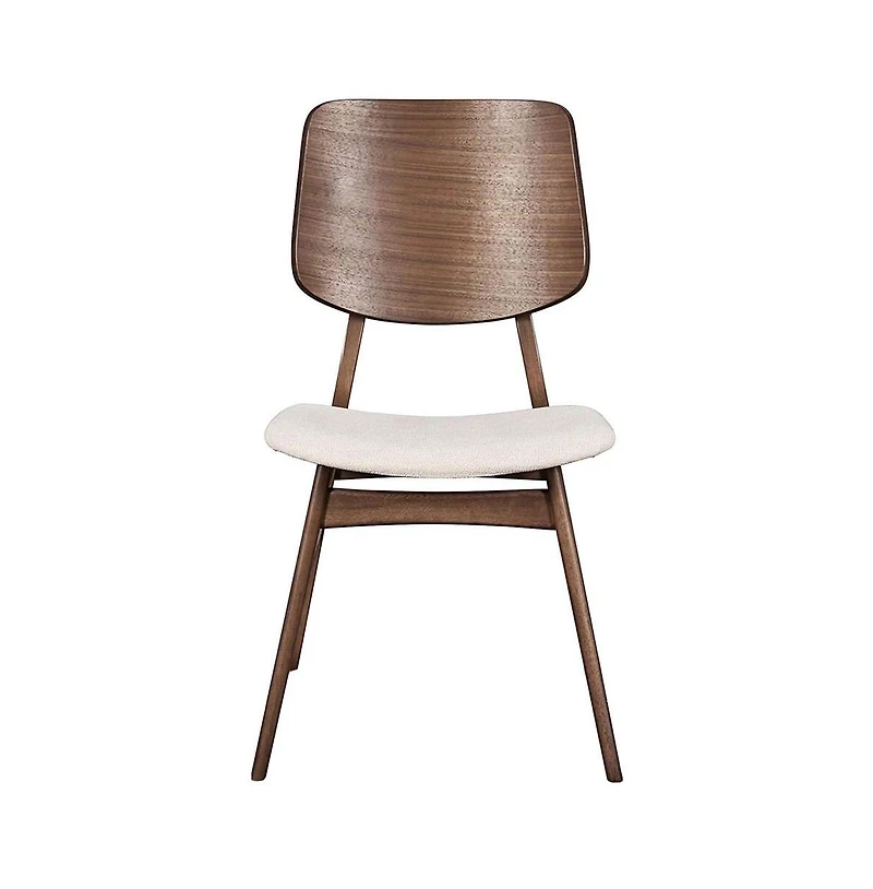 New Classic Furniture Oscar Walnut Solid Wood Dining Chair (Set of 4)