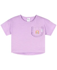 Gerber Baby Girls 2-Piece Pocket Tee and Shorts Set