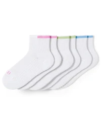 Hue Women's Air Cushion Mini Crew 3 Pack Socks