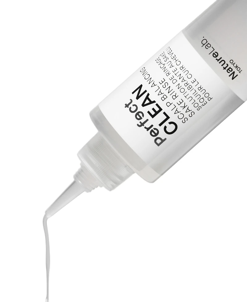 NatureLab Tokyo Perfect Clean Scalp Balancing Sake Rinse, 6.7 oz.