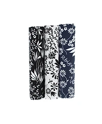 Trafalgar Men's Ezra'a Stately Floral 3 Pack Cotton Handkerchiefs