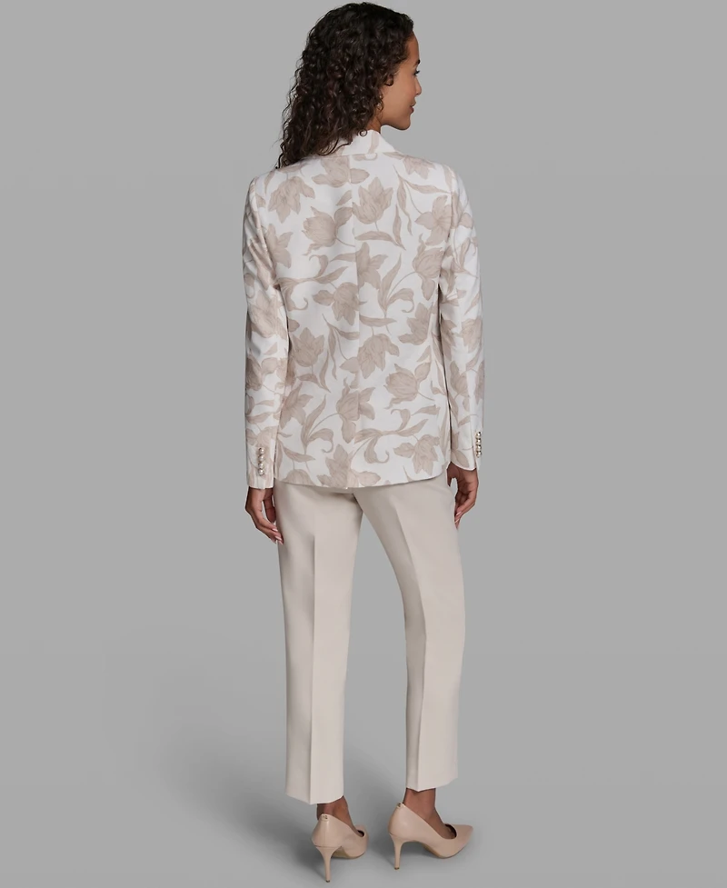 Karl Lagerfeld Paris Women's Notch Lapel Jacket