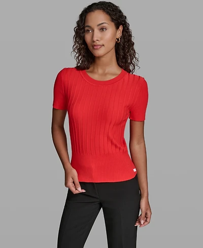 Karl Lagerfeld Paris Women's Crew Neck Sweater