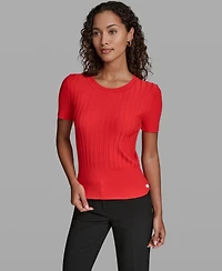 Karl Lagerfeld Paris Women's Crew Neck Sweater