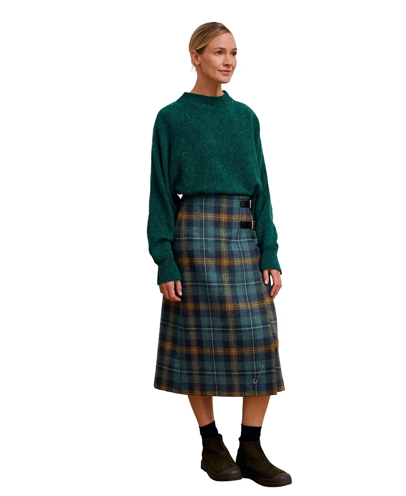 Celtic & Co. Women's British Midi Celt Kilt
