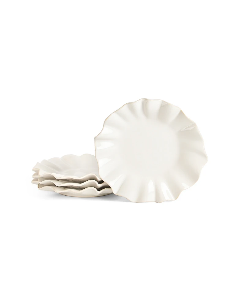 Marchesa Lotus Salad Plates, Set of 4