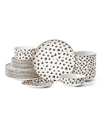 Christian Siriano Majestic 24-Pc. Dinnerware Set, Service For 8