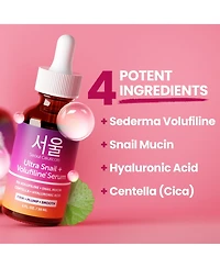 Seoul Ceuticals Korean Skincare Volufiline Snail Mucin Serum