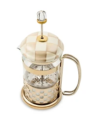 MacKenzie-Childs Mocha Check French Press