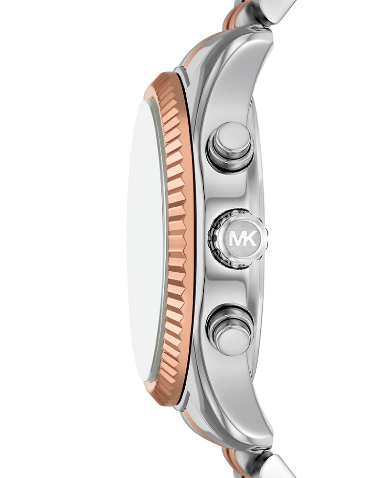 Michael Kors Women's Lexington Quartz Chronograph Two-Tone Stainless Steel Watch 38mm