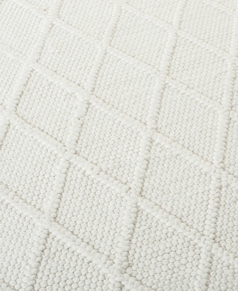 Lauren Ralph Lauren Millie LRL6310A Ivory and Ivory 9' X 12' Area Rug