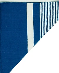 Lauren Ralph Lauren Hanover Stripe LRL2461C Blue 8' X 10' Outdoor Area Rug