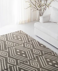 Lauren Ralph Lauren Imani Geometric LRL6609F Sepia 5' X 8' Area Rug